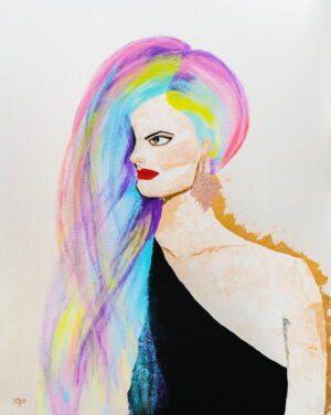 sherry graham fierce 30x24in