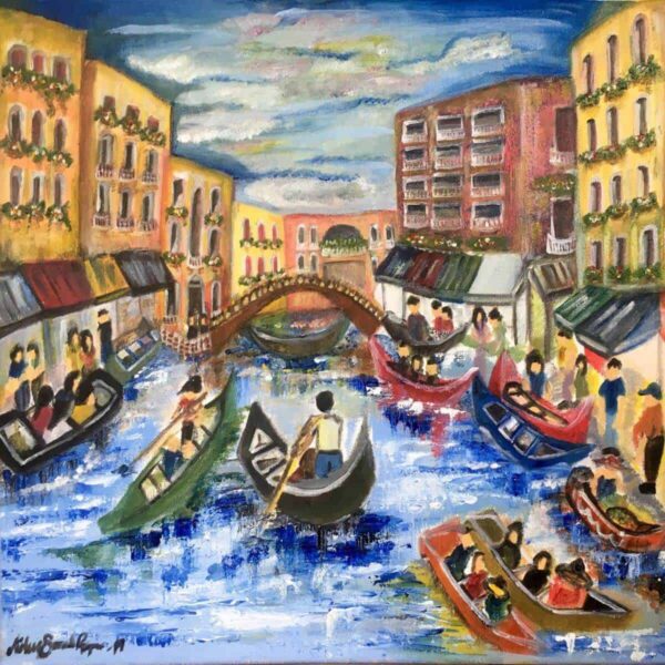 Venice Grand Canal Inspired