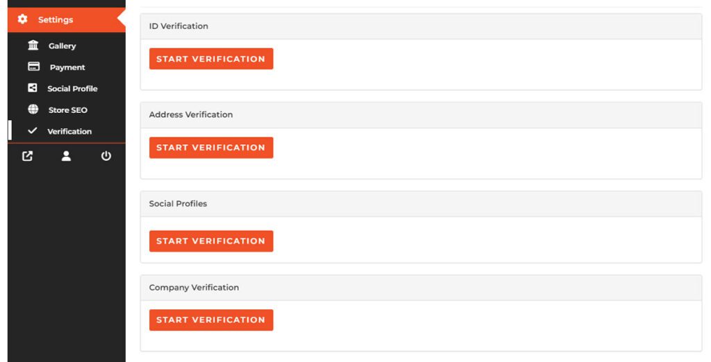 2 verification screen