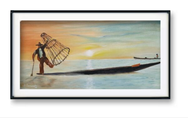 Man on a Boat